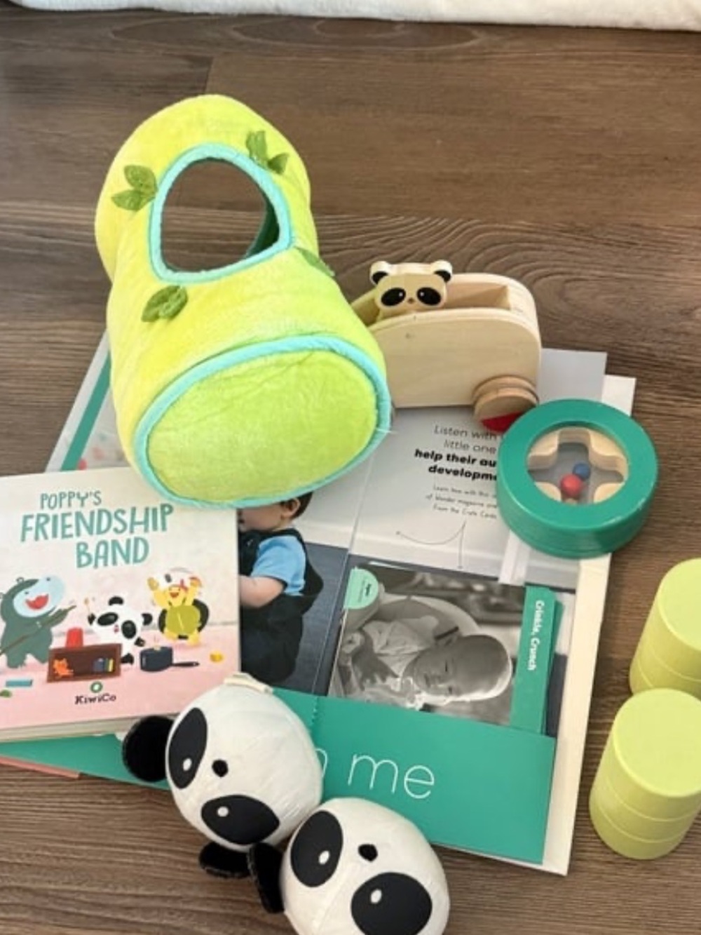 Kiwico panda crate listen with me complete kit 0-12 months